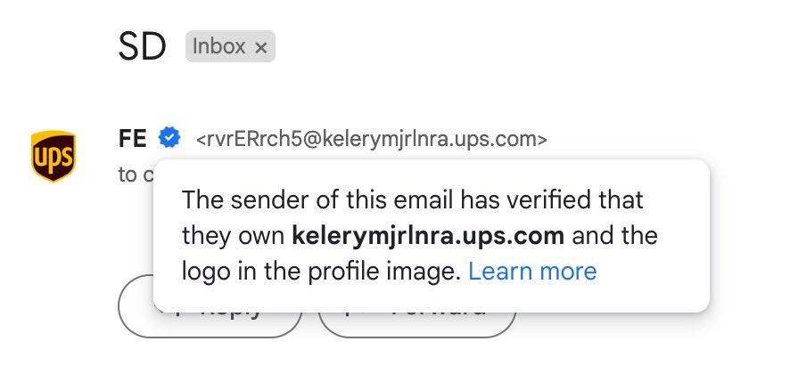UPS company email