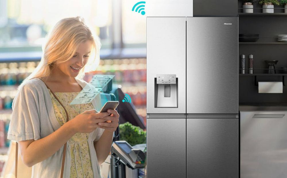 Discover Hisense American-style Refrigerators with Wifi and Spectacular Design