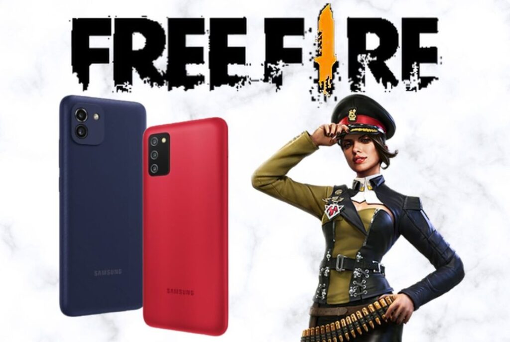 Is the Samsung Galaxy A03 and A03s good for playing Free Fire?