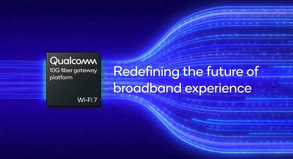 Qualcomm brings WiFi 7 to your home with its new 10G technology: you’ll download as fast as with a cable