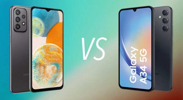 Samsung Galaxy A23 vs A34: differences, comparison, and which one is better