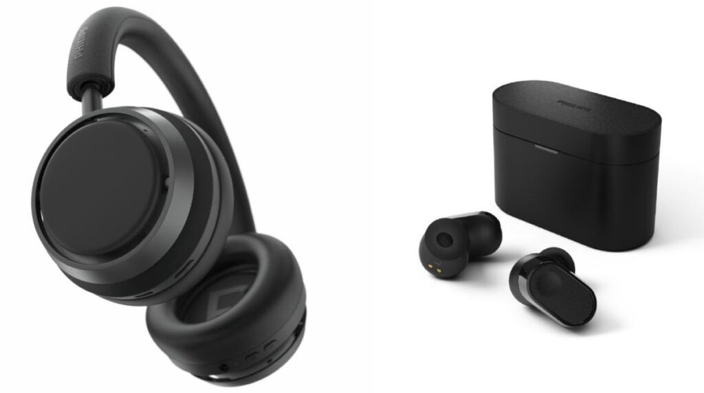 Philips Fidelio L4 and T2, Premium wireless earbuds with active noise  cancellation