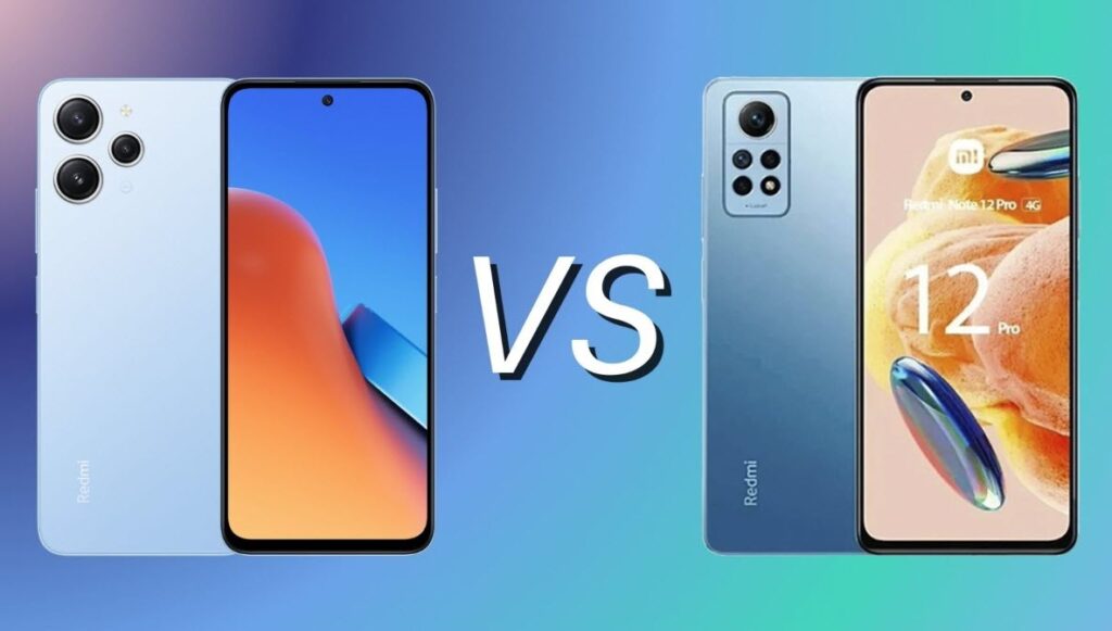 xiaomi 12x vs redmi note 12 pro