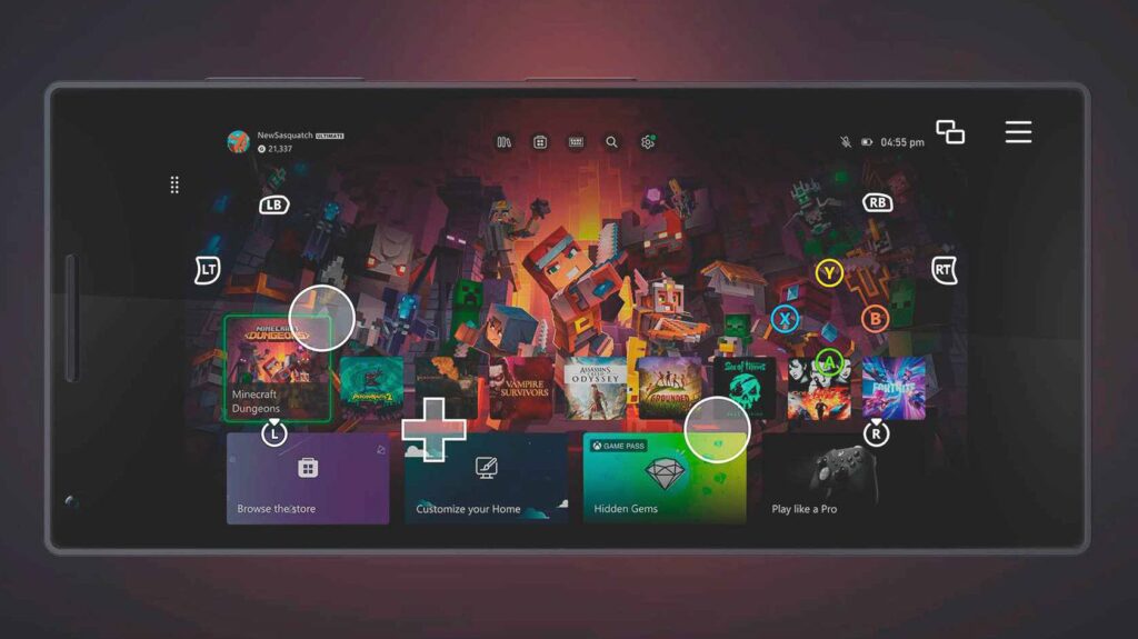 You can now play your Xbox games on your Android and iOS mobile without a controller: the official app gets updated