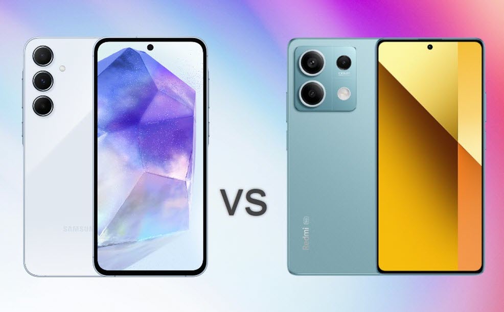 GALAXY A55 VS REDMI NOTE 13 5G, DIFFERENCES, COMPARISON, WHICH IS BETTER